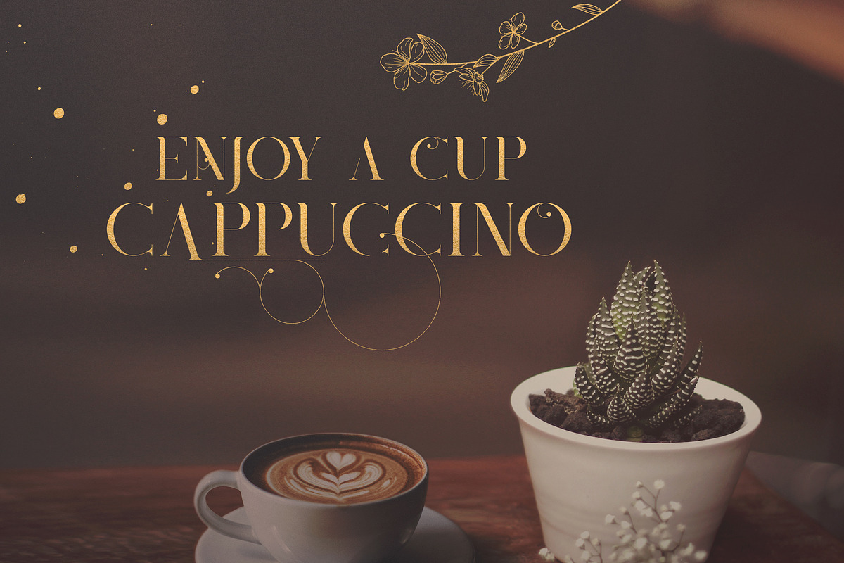 SALE! Black Gold serif typeface, a Serif Font by VP Fonts (Photo 12 of 25)