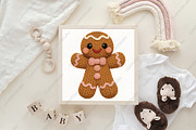 Pink Crochet Christmas PNG Bundle, an Illustration by CraftArtStudio (Thumbnail 4 of 4)