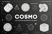 Cosmo - Vector geometric shapes, an Object Graphic by RDShop (Thumbnail 1 of 8)