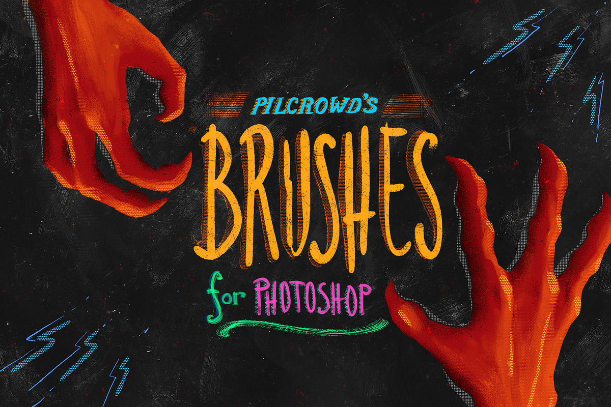 Pilcrowd's Brushes for Photoshop, a Brush Add-On by Pilcrowd (Photo 1 of 6)