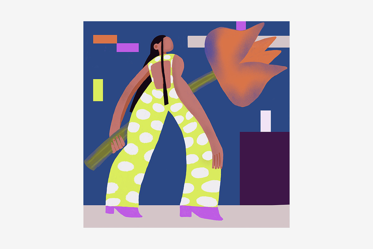 Modern Femme. Illustration., a Person Illustration by Oliana Moroz (Photo 14 of 20)