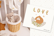 Miss FOX clipart & seamless patterns, an Animal Illustration by polikarpovaart (Thumbnail 9 of 9)