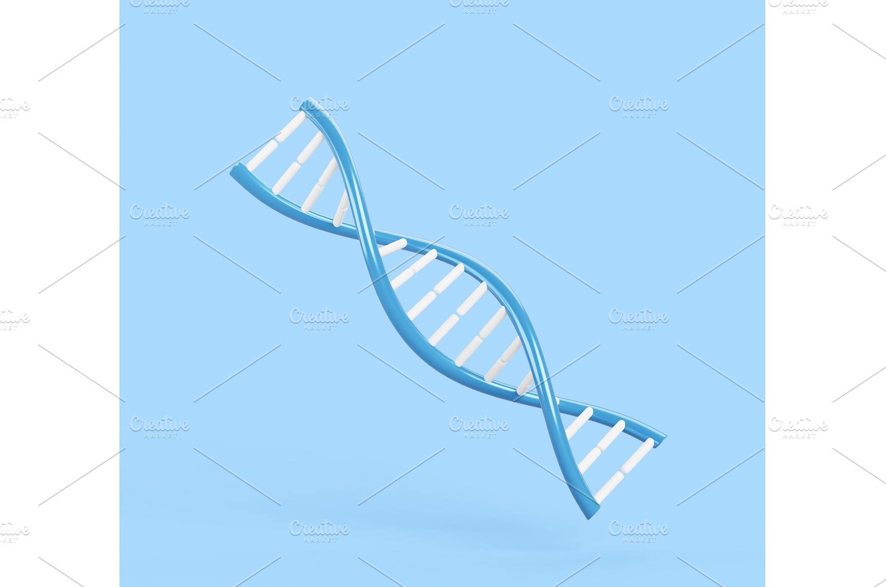 3d DNA or deoxyribonucleic acid, a Technology Photo by Marozhkastudio