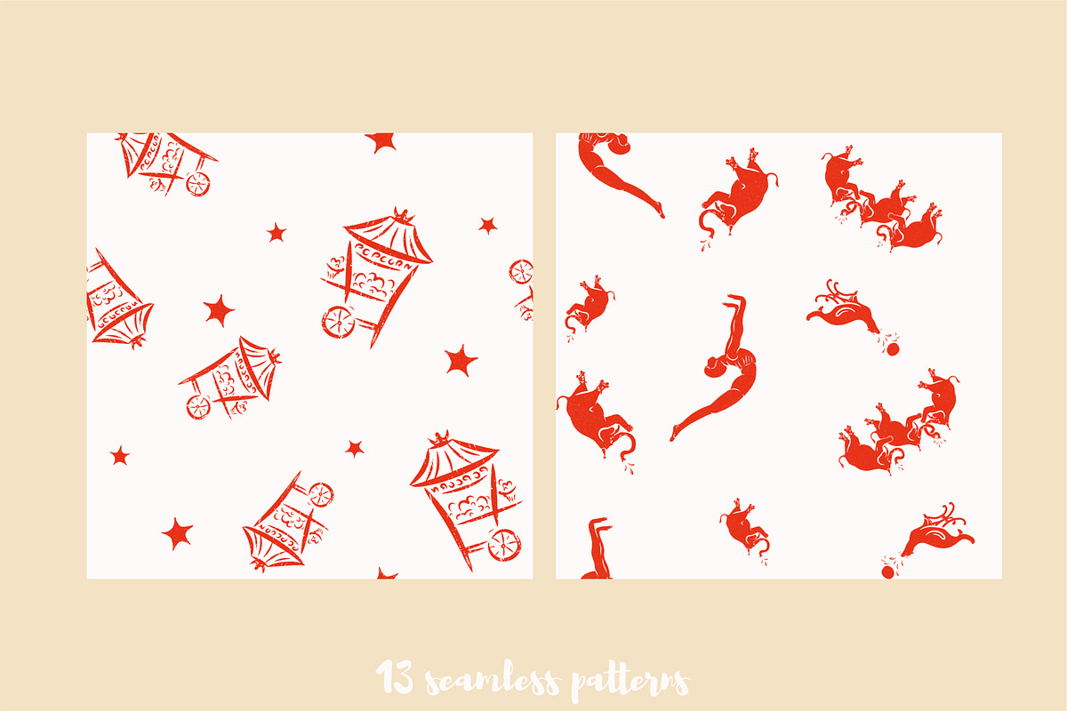 Circus Clipart Vector PNG EPS, a Decorative Illustration by Anada Arty (Photo 10 of 12)