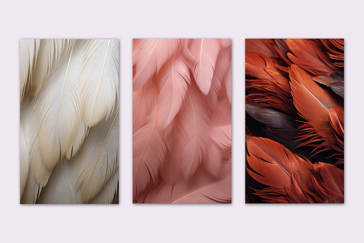 BACKGROUND BIRD VARIOUS FEATHERS, a Background Graphic by Sophico (Photo 4 of 5)
