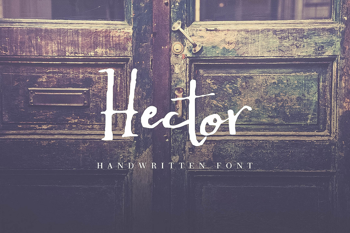 Hector Handwritten Font