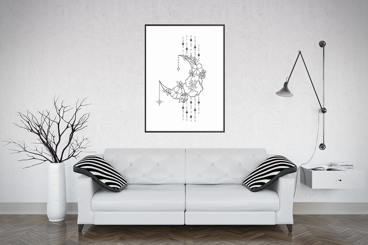 UPDATE! Mystical Moon Trendy Designs, a Decorative Illustration by Designwork (Photo 9 of 23)