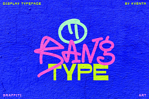 O Bang - Urban graffiti font