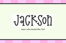Jackson | Cute Serif Font