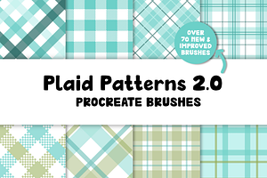 Plaid Patterns 2.0 for Procreate