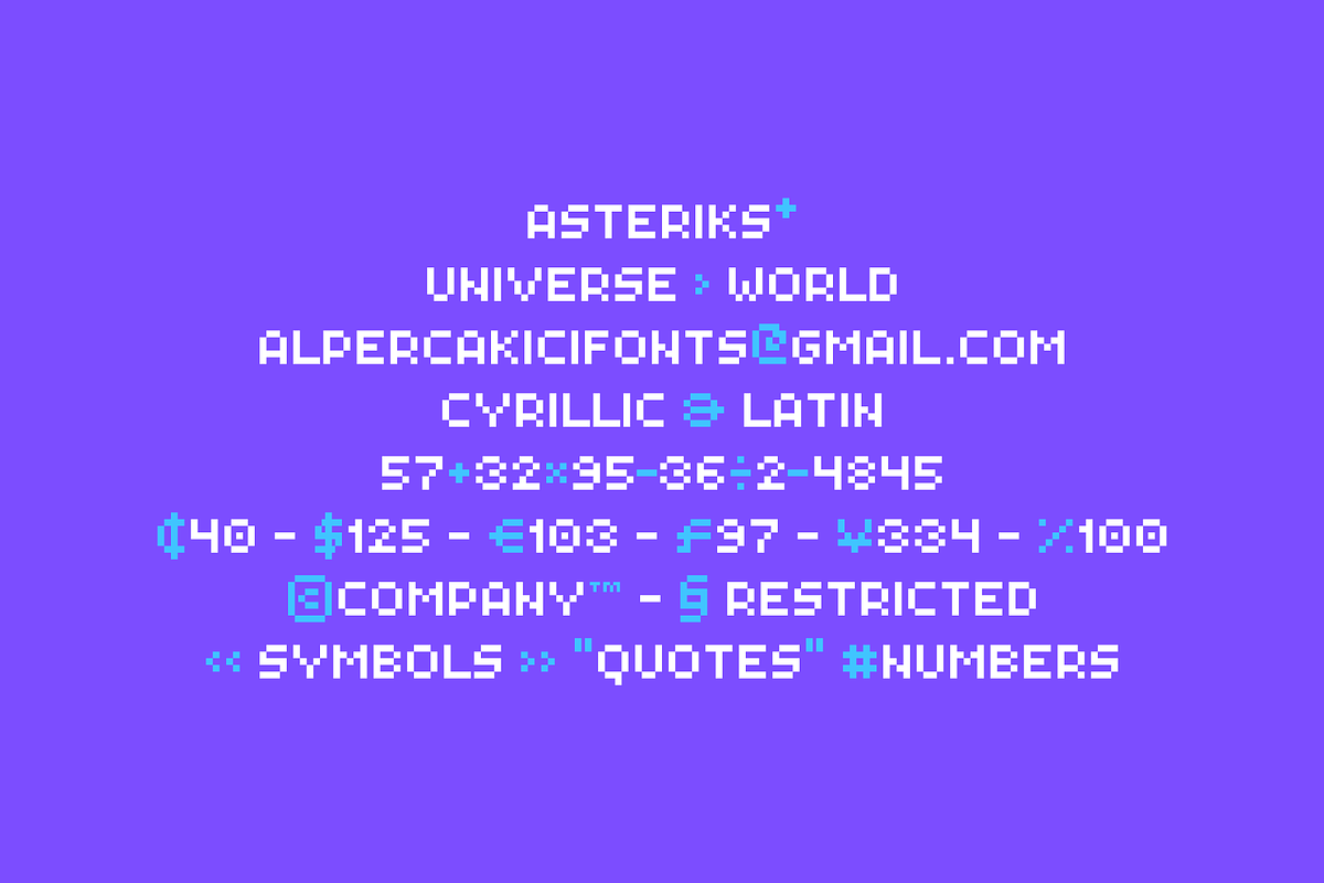Nanobit - Pixel Typeface, a Sans Serif Font by alpercakici (Photo 11 of 15)