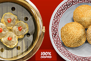 Dimsum chinese food hand drawn, a Food Illustration by DickyJiang Illustrations (Thumbnail 3 of 6)