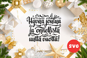 Finnish Christmas svg Finland Hyvaa, an Object Graphic by Zoya Miller (Thumbnail 9 of 9)