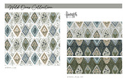 Boho Floral Digital Paper, a Pattern Graphic by FINEAPPLE (Thumbnail 4 of 12)