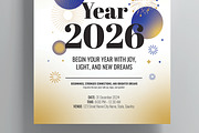 Happy New Year Flyer, a Flyer Template by MightyDesign (Thumbnail 3 of 8)