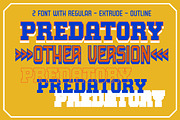Power Beast Display Font, a Slab Serif Font by Letterhend Studio (Thumbnail 4 of 11)