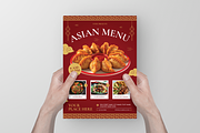 Asian Menu Flyer, a Flyer Template by Annora Studio (Thumbnail 5 of 6)