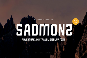 Sadmonz - Travel & Adventure Font