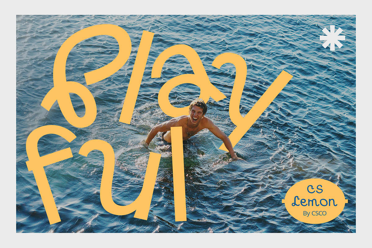CS Lemon – Display Font, a Sans Serif Font by Craft Supply Co. (Photo 7 of 8)