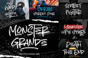 Freestyle Brush Font Bundle, a Handwritten Font by Arterfak Project (Thumbnail 3 of 15)