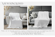 Throw Blanket Mockups, a Household Mockup by mock-ups (Thumbnail 2 of 14)