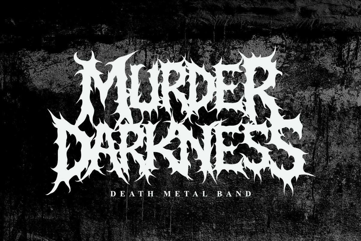 Rotting Genesis | Brutal Death Metal, a Symbol Font by Masyafi Studio (Photo 9 of 9)
