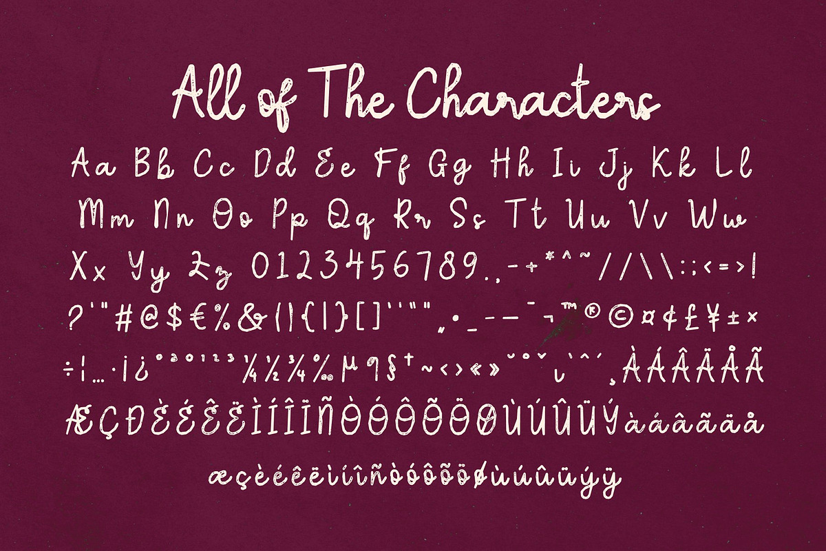 CS Selma Stamp, a Script Font by Craft Supply Co. (Photo 8 of 8)