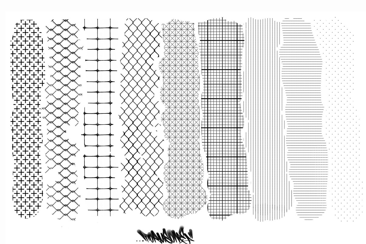 Geometric Brushes For Procreate