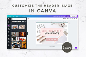 Klaviyo & Canva Template Blush