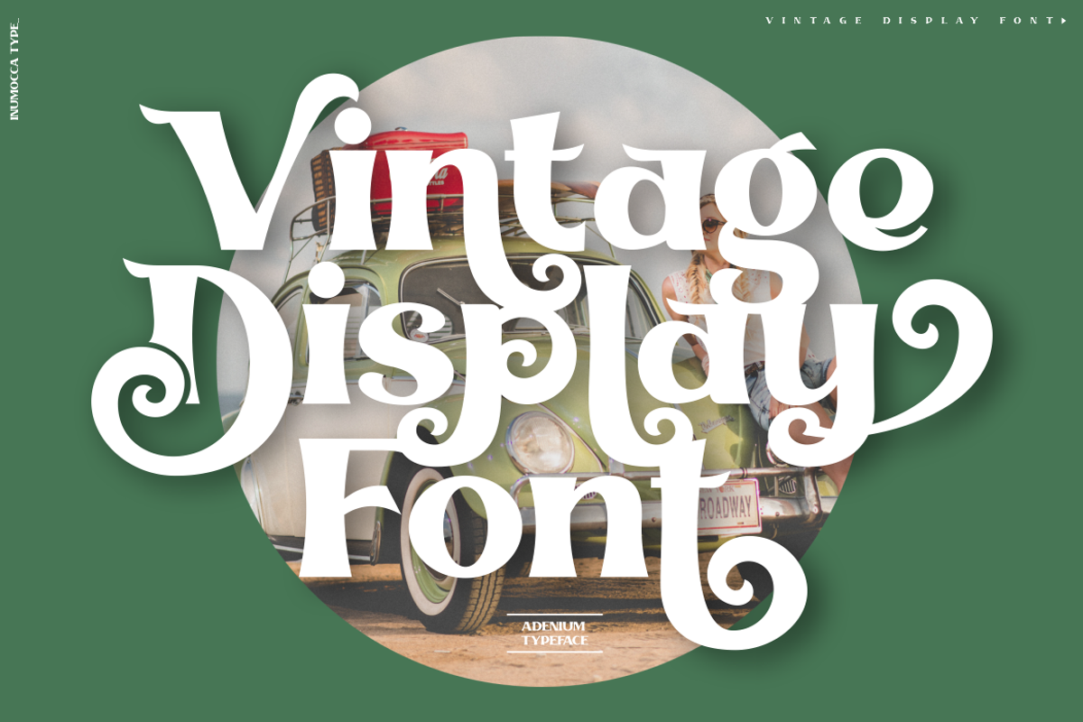 Adenium, a Serif Font by inumocca_type (Photo 2 of 11)