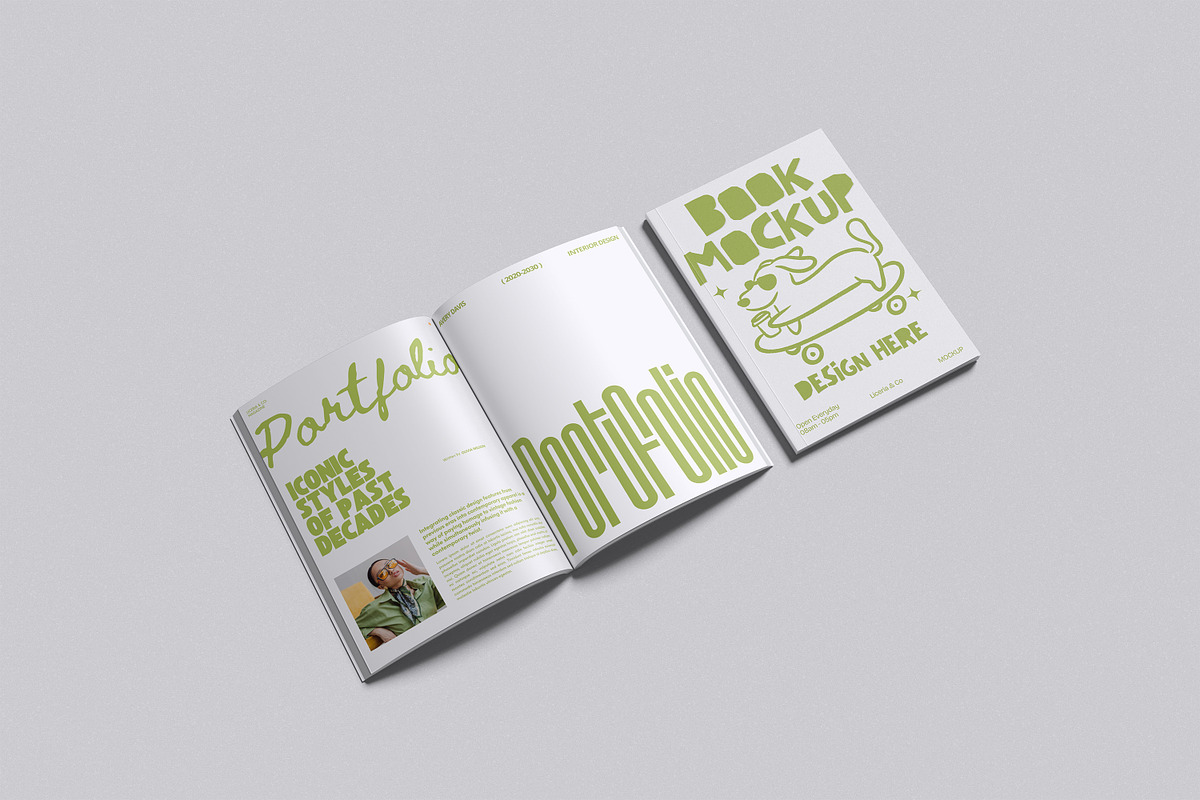 Book Mockup, a Books & Magazine Mockup by Afif_studio (Photo 3 of 5)