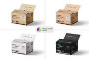 Kraft Carton Packaging Box Mockup, a Packaging Mockup by Ram Studio (Thumbnail 6 of 13)