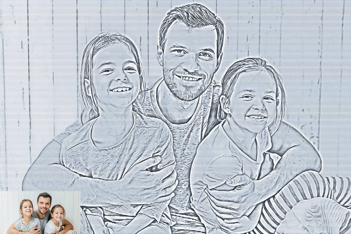 Photo to Art Oil Paint, Cartoon, an Action Add-On by Studio Retouch (Photo 10 of 10)