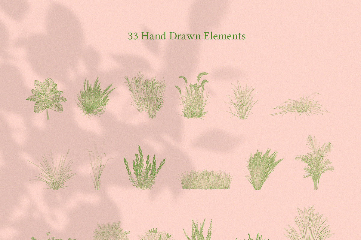 Nature Graphics Collection #03, an Object Graphic by ARKS ACADEMY (Photo 7 of 13)