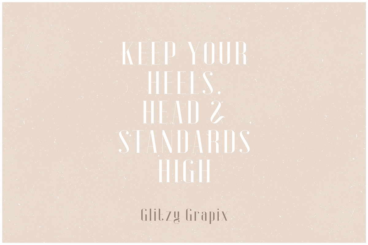 Peachy Font Duo, a Serif Font by GlitzyGrapix (Photo 14 of 21)