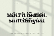 GROWVOKIA | Groovy Display, a Serif Font by Pentagonistudio (Thumbnail 10 of 10)