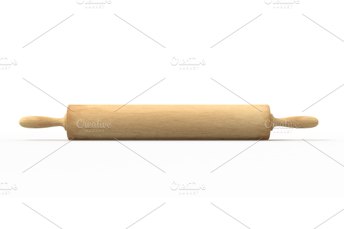 rolling pin, a Food & Drink 3D Model by CGTech (Photo 1 of 7)