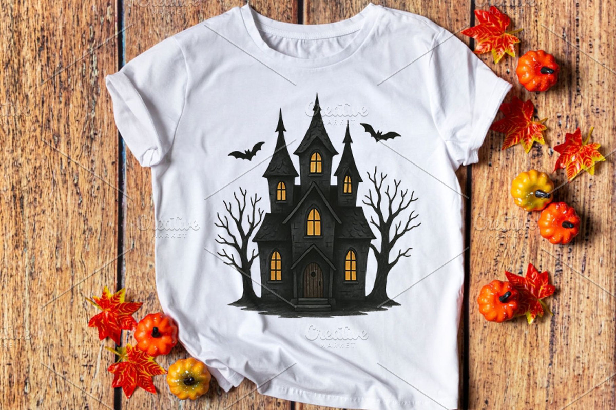 Trick or Treat Halloween Clipart, a Seasonal Illustration by QM_ART (Photo 5 of 7)
