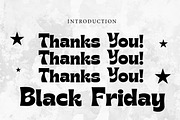 Black Friday, a Slab Serif Font by Wow Magic (Thumbnail 3 of 3)