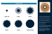 10 - 3D Flower Mandalas Collection, an Object Graphic by Arshad Ali (Thumbnail 3 of 18)