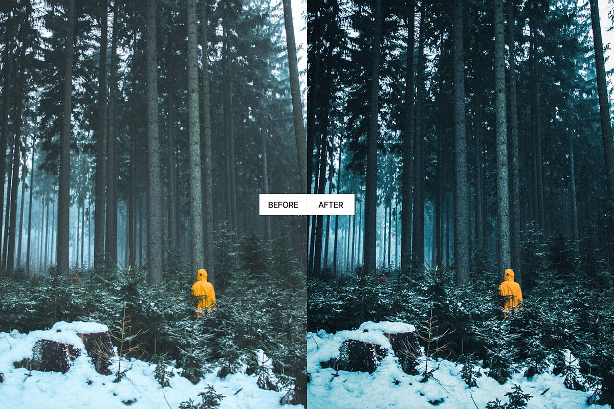 Cold Blue Cinematic Lightroom Preset, a Preset Add-On by PixaSquare (Photo 4 of 9)