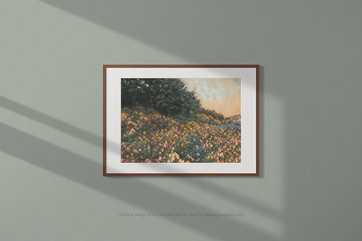 A4 Frame Mockup Landscape, a Household Mockup by Lelu Art Design (Photo 3 of 11)
