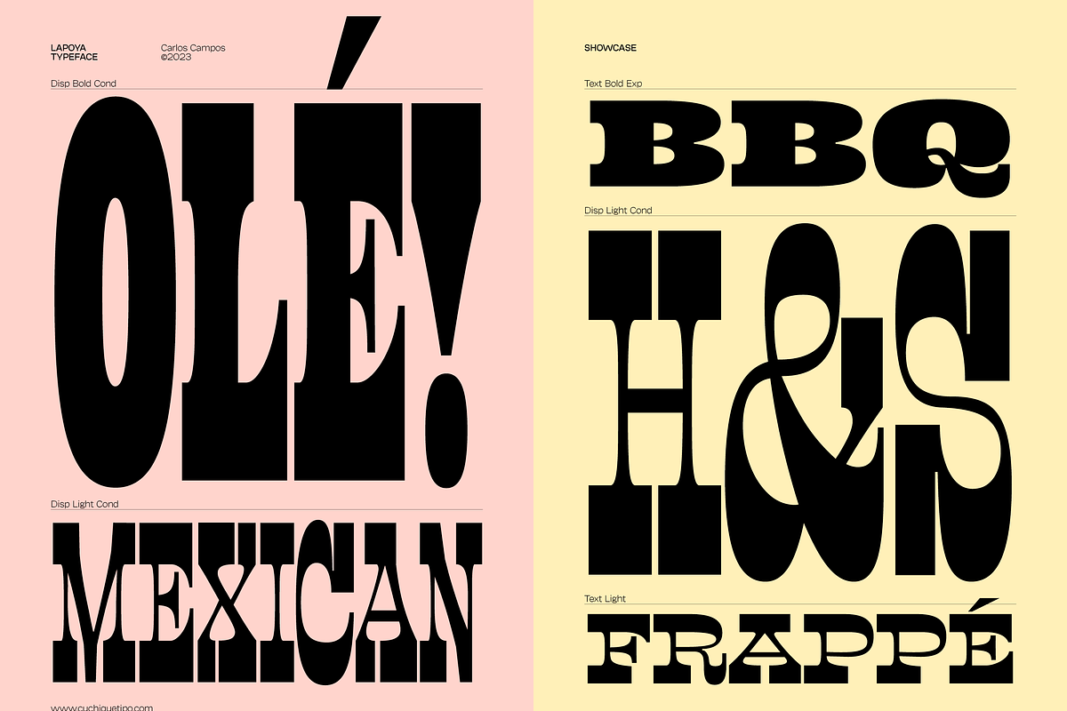 Lapoya Font, a Slab Serif Font by Cuchi, qué Tipo! Foundry (Photo 9 of 18)
