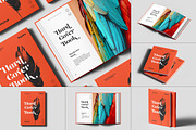 Hard Cover Vertical Book Mock-up, a Books & Magazine Mockup by Yogurt86 (Thumbnail 1 of 14)