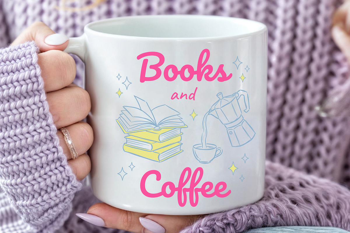 Summer Bookish Sublimation PNG, a Seasonal Illustration by Rose Art (Photo 4 of 4)