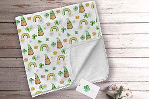 St. Patrick's Day Seamless Patterns