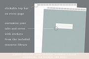 Goodnotes Notebook iPad mini, a Stationery Template by By Lef Planning (Thumbnail 3 of 6)