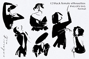 Black women silhouettes, an Object Graphic by Vera●Suleimanova (Thumbnail 2 of 8)
