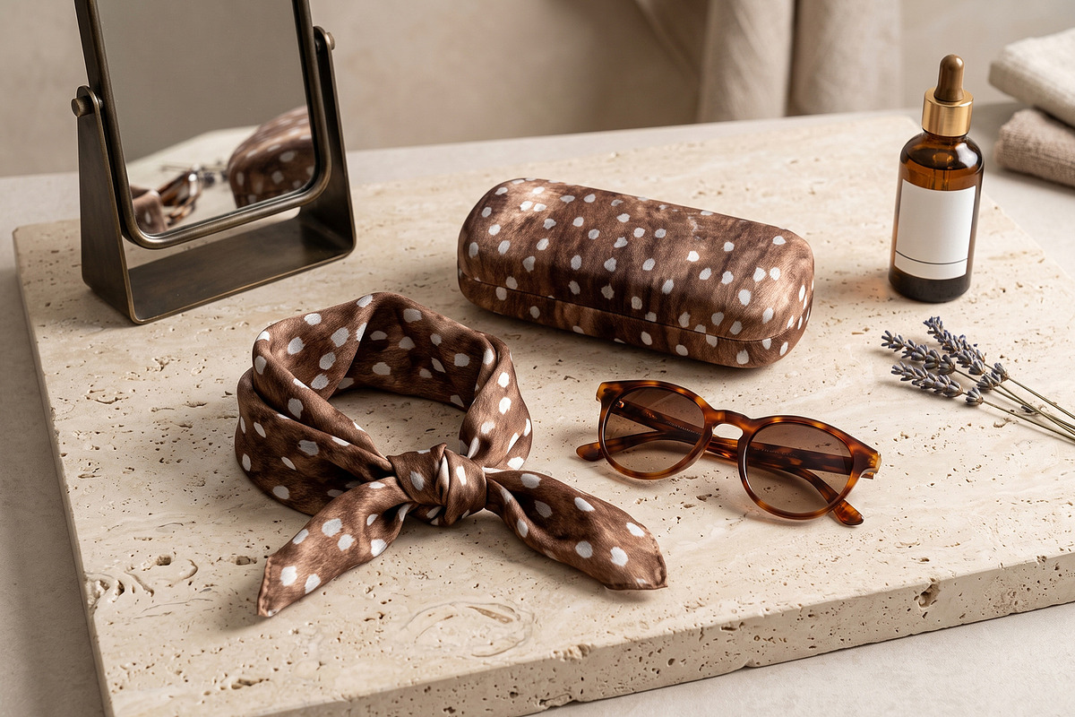 Bambi Print with Brown Dots, a Pattern Graphic by texvogue (Photo 8 of 14)