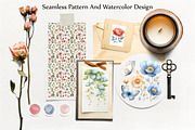 Watercolor Spring Garden, an Illustration by DreamCafeArt (Thumbnail 6 of 8)